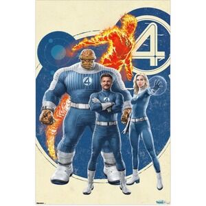 Marvel Fantastic Four First Steps‎ Group Wall Poster 22.375x34 RP26337 NEW